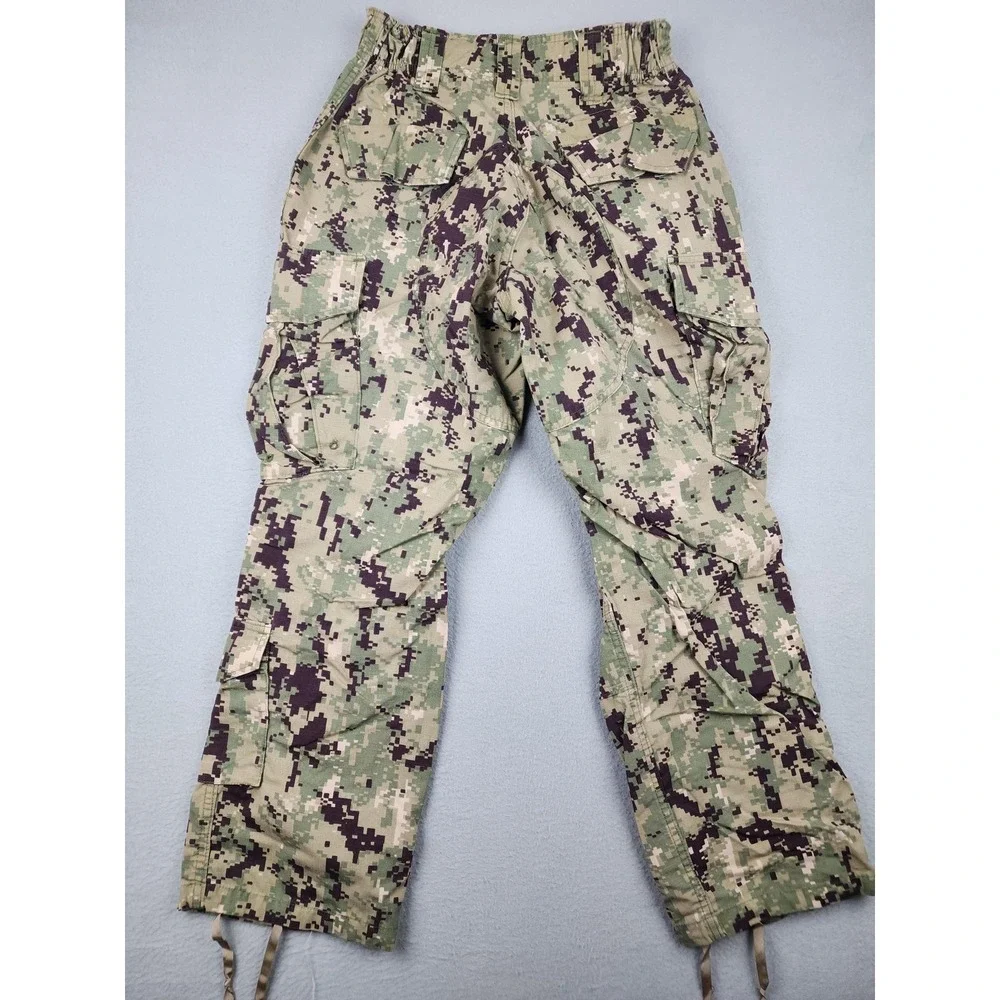 Bluewater Defense US Navy Pants Mens Small X Short Type III NWU Camo Cargo Seals